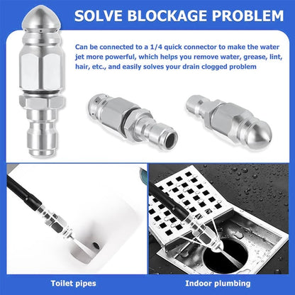 Quick Connect Stainless Nozzle Set