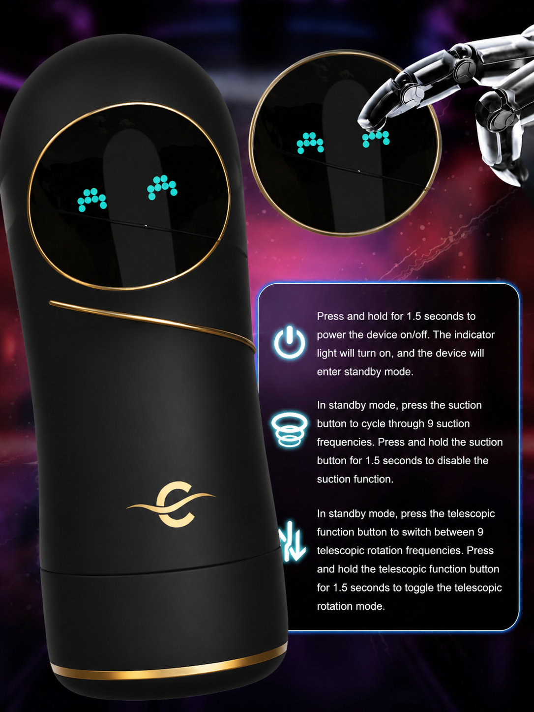 💜【Discreet Delivery】-Smart Suction & Stroke Device – Fully Automated for Effortless Enjoyment