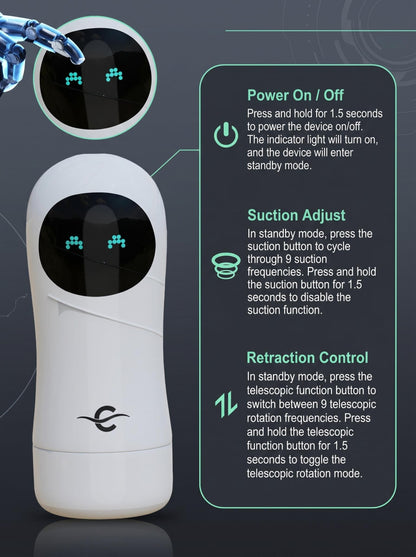 😮HOT SALE!【Discreet Delivery】-Smart Suction & Stroke Device – Fully Automated for Effortless Enjoyment